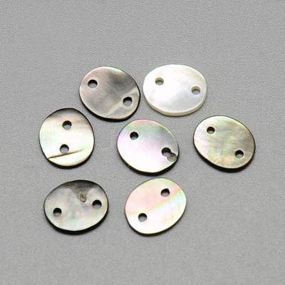 Black Lip Shell Links connectors SSHEL-R042-50-1