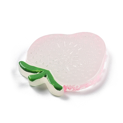 Luminous Resin Fruit Slice Display Decoration DJEW-B014-04-1