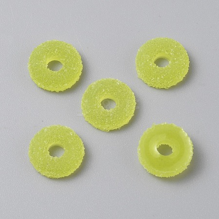 Druzy Resin Decoden Cabochons RESI-WH20002-06E-1