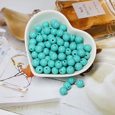 Opaque Acrylic Beads LS-OACR-SZC0001-02C-02-1