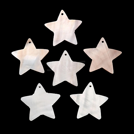 Natural Freshwater Shell Pendants SH-CBA93AD-17-1