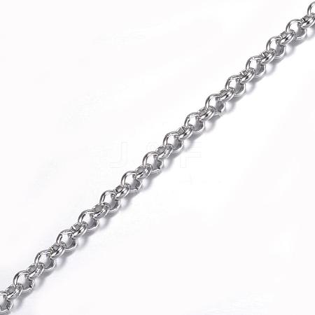 304 Stainless Steel Rolo Chains CHS-H007-50P-1