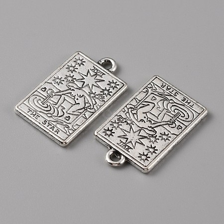 Tibetan Style Alloy Pendants PALLOY-WH0111-138A-1