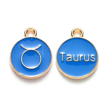 Alloy Enamel Pendants LS-ENAM-S124-01B-02C-1