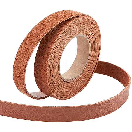 2M PVC Imitation Leather Ribbons SRIB-WH0011-126A-04-1