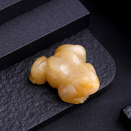 Natural Yellow Aventurine Frog Display Decorations PW-WG5DF32-09-1