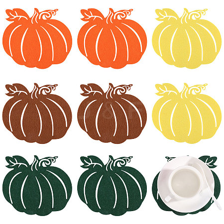 8Pcs Felt Placemat AJEW-WH0695-119B-1