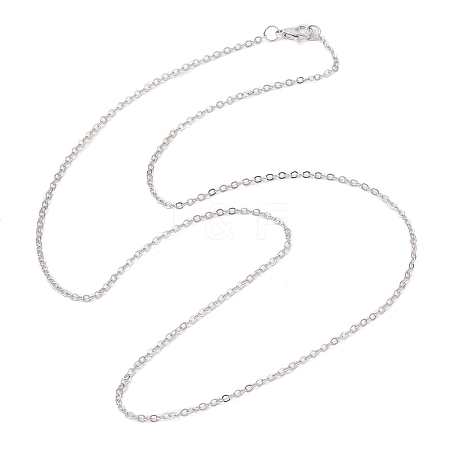 Brass Cable Chain Necklaces NJEW-JN04511-09-1