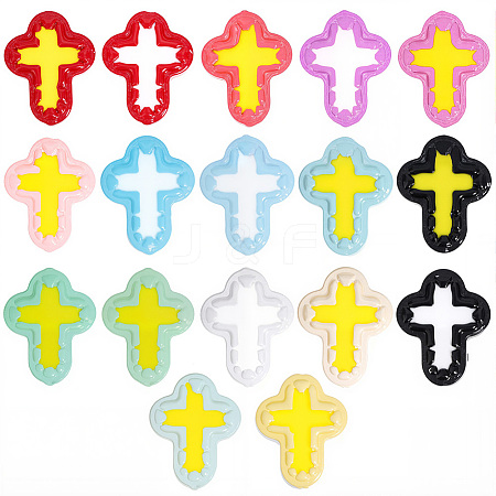 20Pcs Handmade Lampwork Enamel Beads LAMP-PA0001-55-1