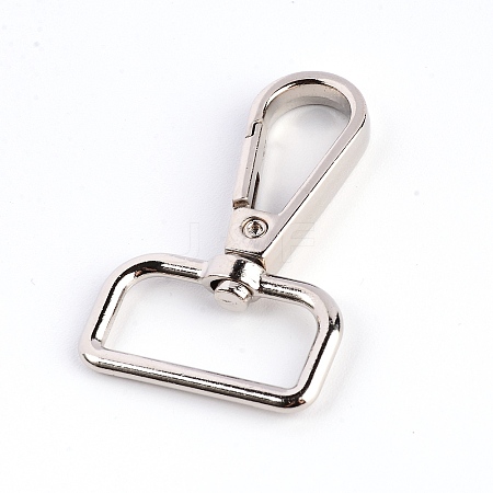 Alloy Swivel Clasps LS-FIND-WH0077-11D-02-1