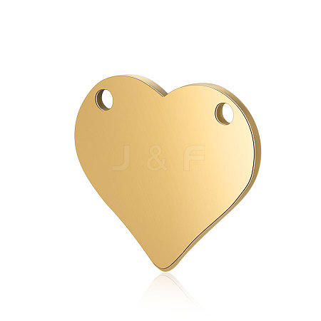 Ion Plating(IP) 304 Stainless Steel Stamping Blank Tag Pendants STAS-I311-17A-G-1