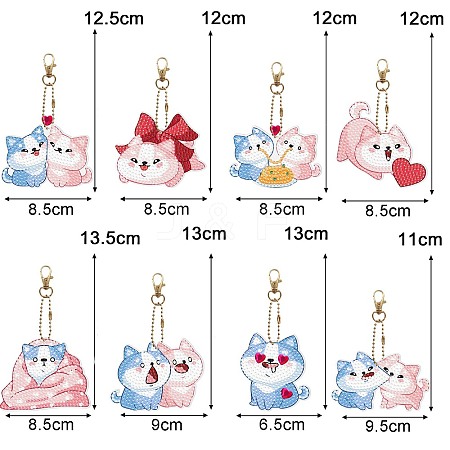 DIY Diamond Painting Pendant Decoration Kits PW-WG99385-15-1