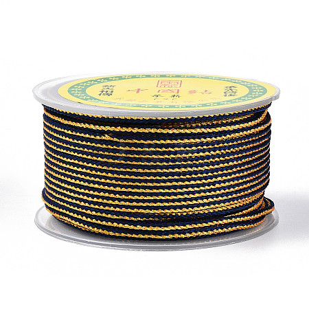 11M Polycotton Metallic Braided Cord OCOR-N008-01A-1