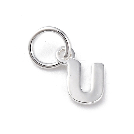 925 Sterling Silver Letter Charms LS-STER-C012-01S-U-1