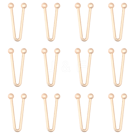 CHGCRAFT 12Pcs Alloy Bikini Clips FIND-CA0009-06-1