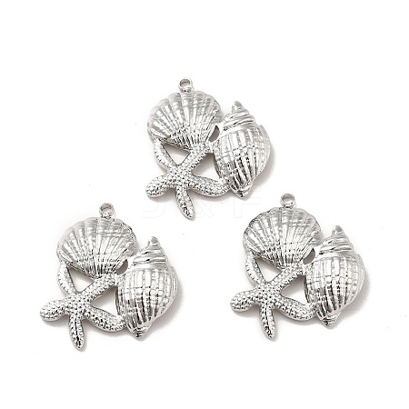 Non-Tarnish 304 Stainless Steel Pendants LS-STAS-I197-003P-1