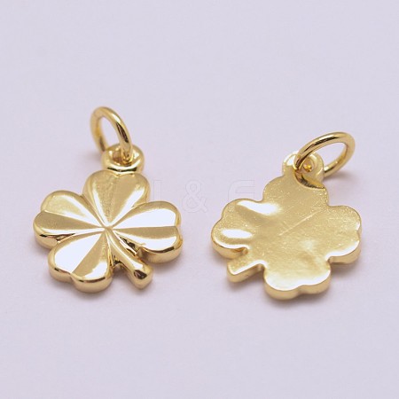 Brass Charms X-KK-G302-09G-NR-1