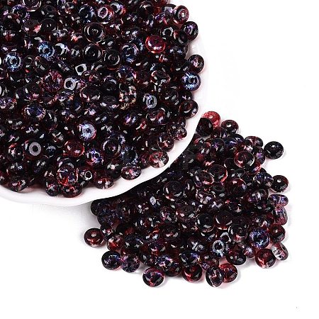 Transparent Colours Glass Seed Beads SEED-Q042-01A-A13-1