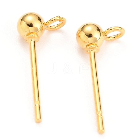 316L Surgical Stainless Steel Round Ball Stud Earring Post LS-X-STAS-Z035-02G-H-1