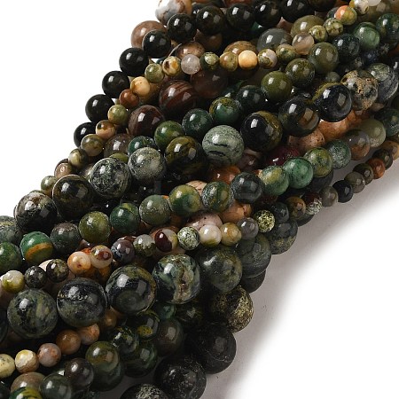 Natural Mixed Gemstone Beads Strands G-F591-03B-1