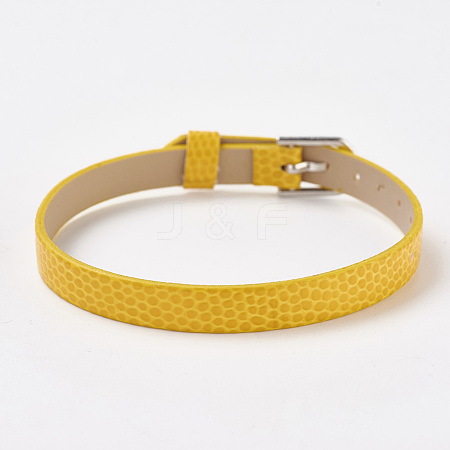 PU Leather Watch Band Strap BJEW-E350-11N-1