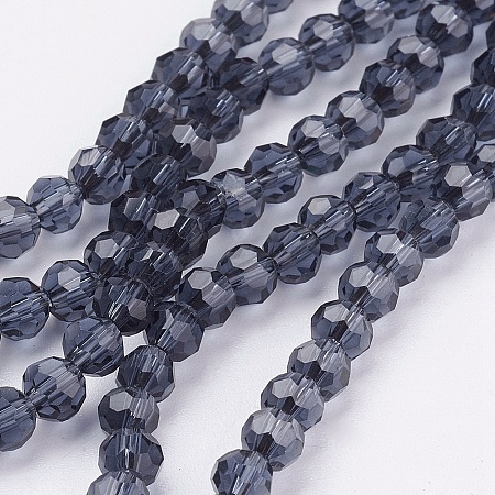 Glass Beads Strands EGLA-J042-4mm-03-1