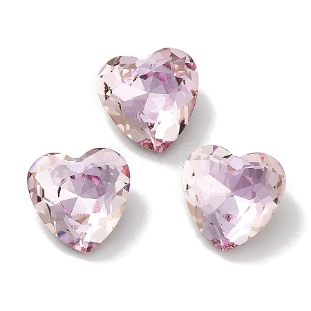 Glass Rhinestone Cabochons RGLA-G020-04E-D508-1