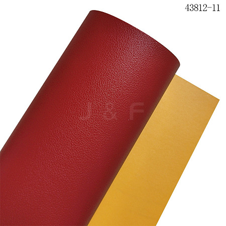 Two Tone PU Faux Leather Fabric PW-WG532BC-11-1