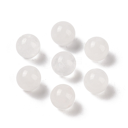 Natural Quartz Crystal No Hole Sphere Beads G-K353-04A-11-1