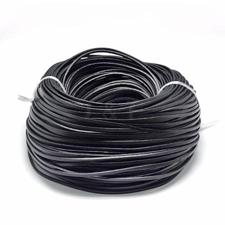 Flat Leather Cords WL-R006-3x2-03-1