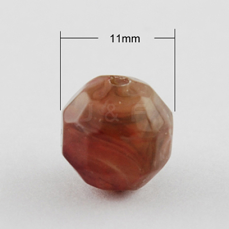 Acrylic Beads SACR-S001-11mm-10-1