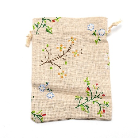 Rectangle Cloth Packing Pouches ABAG-WH0038-03-1