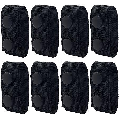 8Pcs Nylon Tactical Wide Strap Loop Keepers DIY-CP0013-41-1