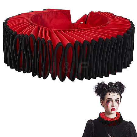Detachable Polyester Children's Ruffle Collars DIY-WH0671-362A-1