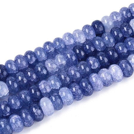 Glass Beads Strands GLAA-N059-5x8mm-18-1