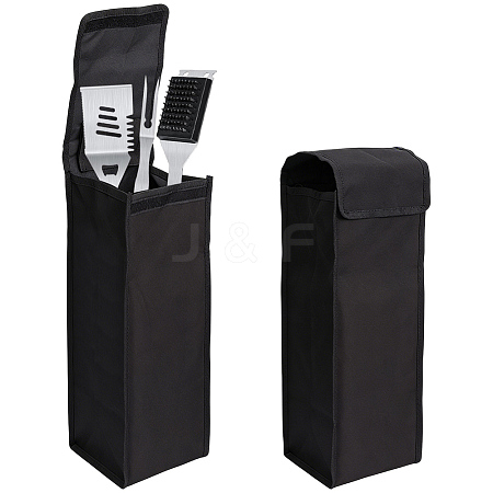 Oxford Cloth Barbecue Equipment Storage Bag AJEW-WH20816-228-1