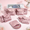 10Pcs Velvet Jewelry Storage Bags with Snap Button ABAG-HY0001-17B-4