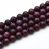 Natural Quartz Beads Strands G-N355-8mm-46-1