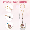 1Pc Hollow Moon Zinc Alloy Pendant Decoration HJEW-BM0001-59-2