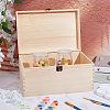 Wood Storage Boxes WOOD-WH0062-50A-2