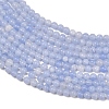 Dyed Synthetic Blue Lace Agate Beads Strands GG-CBA0389-A02-2mm-4