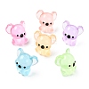 30Pcs 6 Colors Luminous Resin koala Ornaments DJEW-CJ0001-18-8