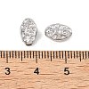 Hammered 304 Stainless Steel Beads STAS-B127-01P-01-3