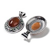 Natural Carnelian Pendants FIND-A041-01AS-04-2