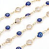 3.28 Feet Handmade Brass Link Chains X-CHC-D026-07G-2