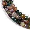 Natural Indian Agate Bead Strands G-A130-3mm-K12-5