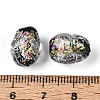 Handmade Foil Lampwork Beads Strands FOIL-T008-07B-4