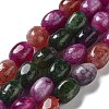 Dyed Natural Malaysia Jade Beads Strands G-P528-I04-01-1