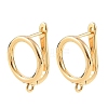 SHEGRACE Brass Hoop Earring Findings XGRQ79507-942G-1