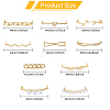 20Pcs 10 Styles Alloy Shoelace Buckle FIND-GL0001-75-2